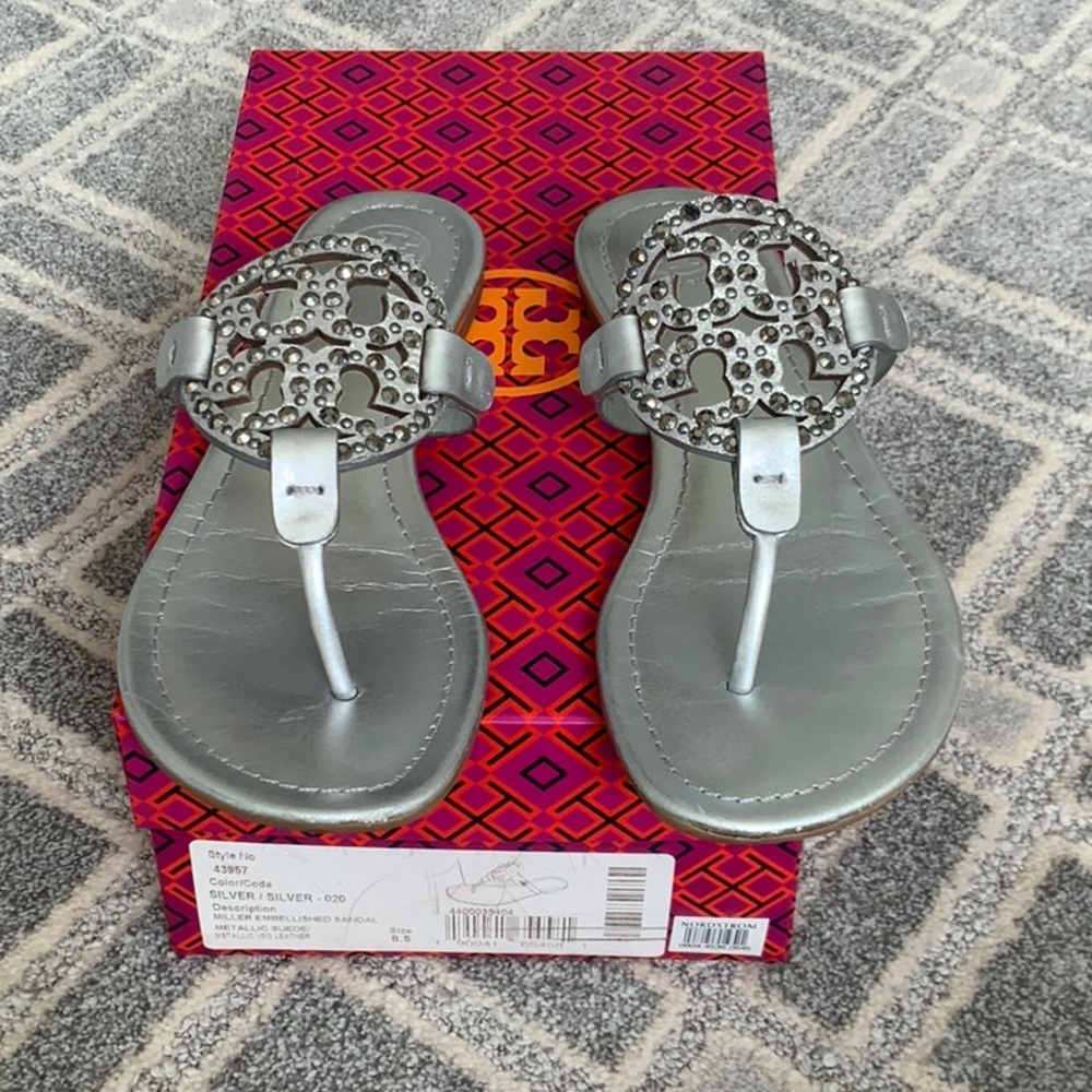 Tory Burch Miller Embellished Sandal